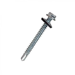 Tornillo Autoperforante Hexagonal Punta Broca con Golilla Zincado 200 Un MAMUT