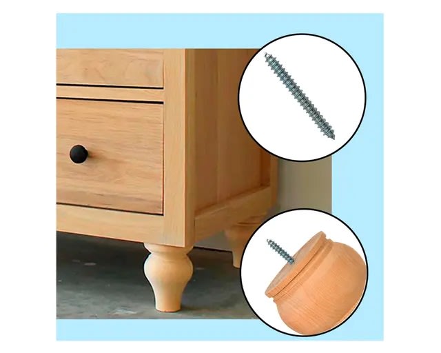 Tornillo Espárrago Conector Madera/Madera Zincado MAMUT Un3
