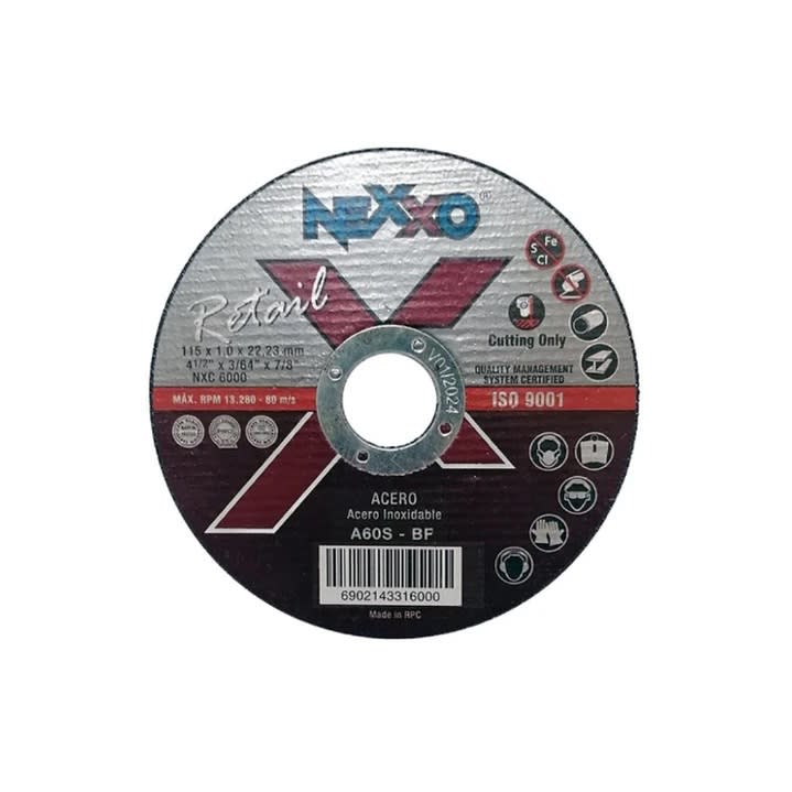 Disco de Corte Fino INOX Eco. 10 Un NEXXO1