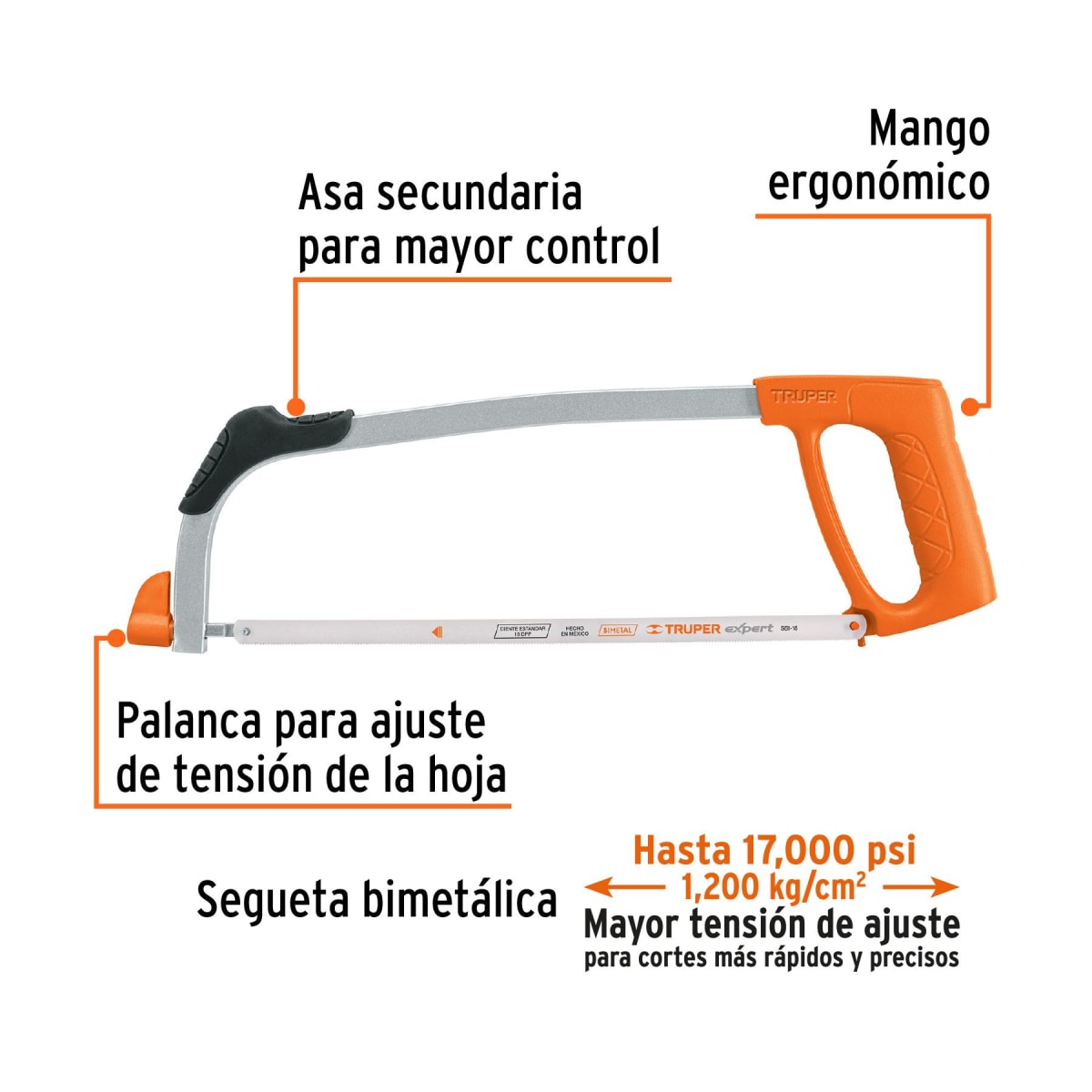 Sierra Profesional Tubular 12