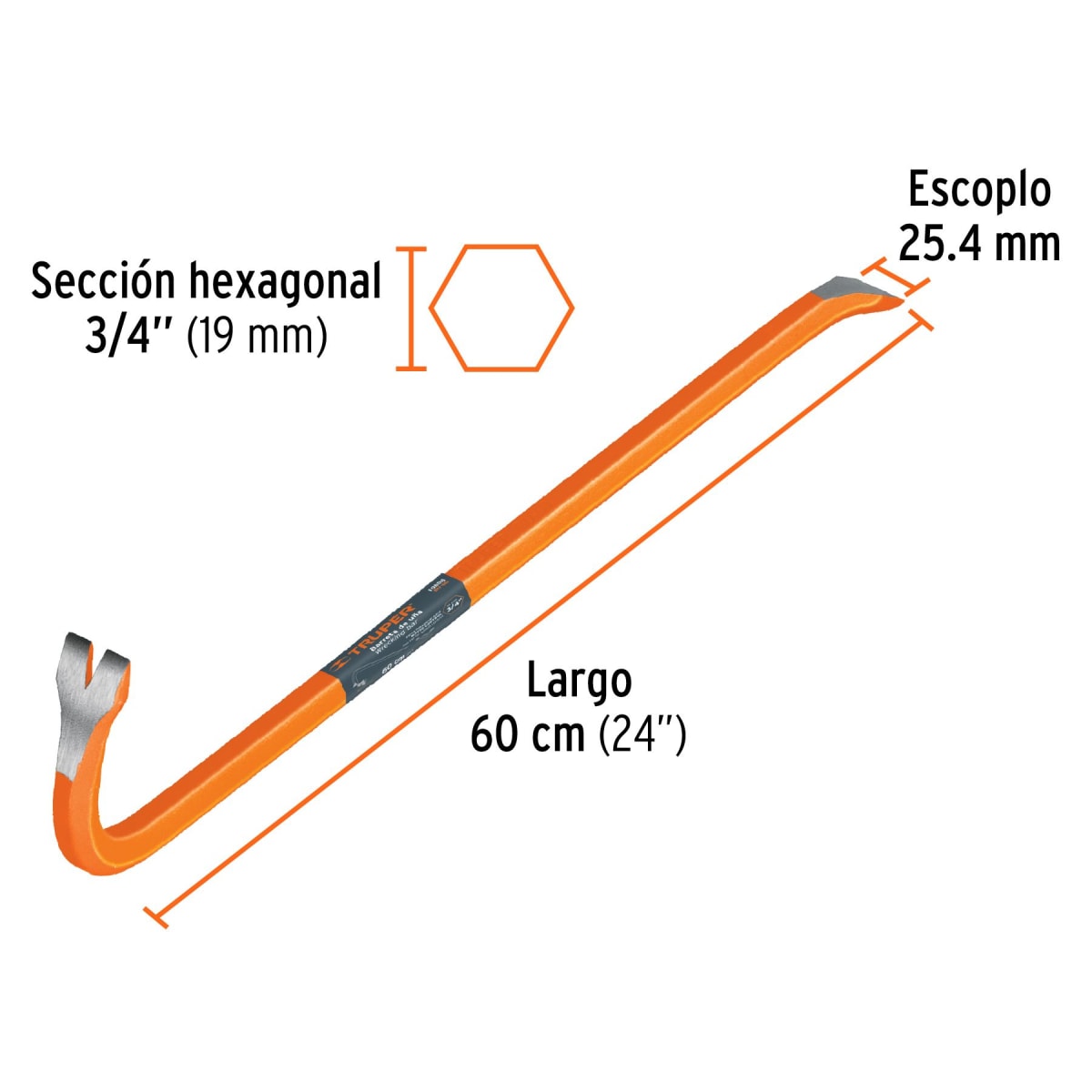 Barretilla Hexagonal TRUPER3