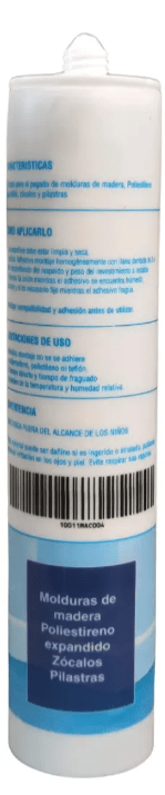 Adhesivo Montaje Blanco 280 ml SELLOMAC2