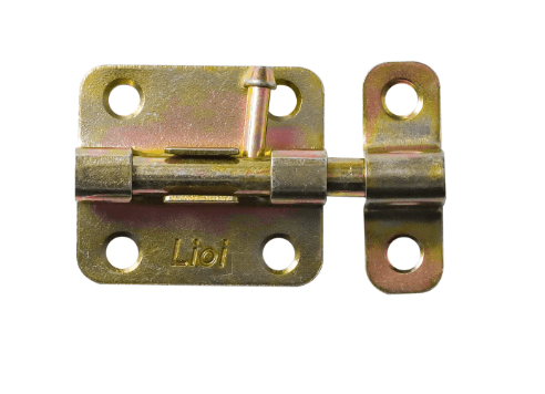 Picaporte Base Recta Zincado con Tornillos 2 1/2 LIOI1