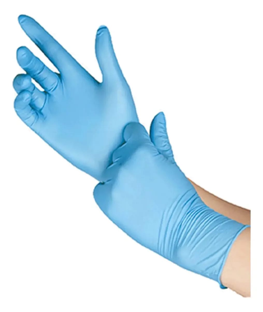 Guantes de Nitrilo Desechables 100 Un GREENWAY1