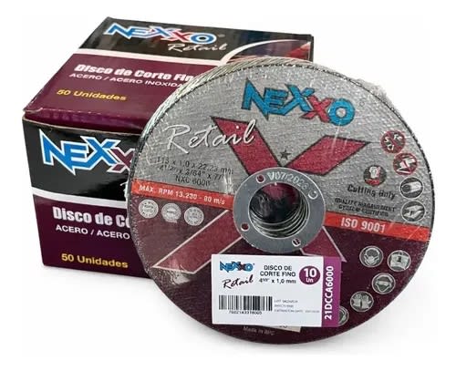 Disco de Corte Fino INOX Eco. 10 Un NEXXO3