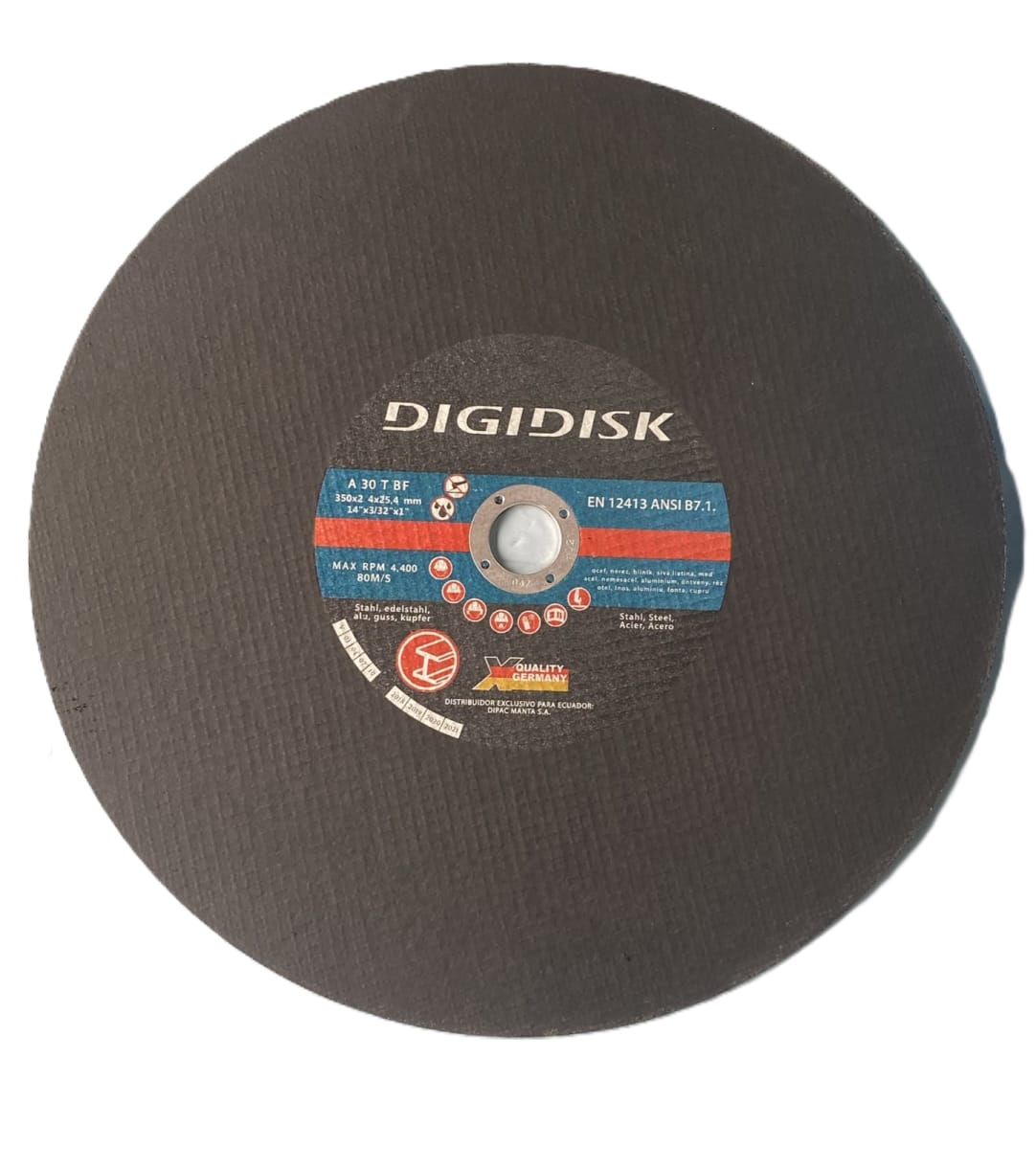 Disco de Corte Metal 14 X 2.4 MM DIGIDISK1