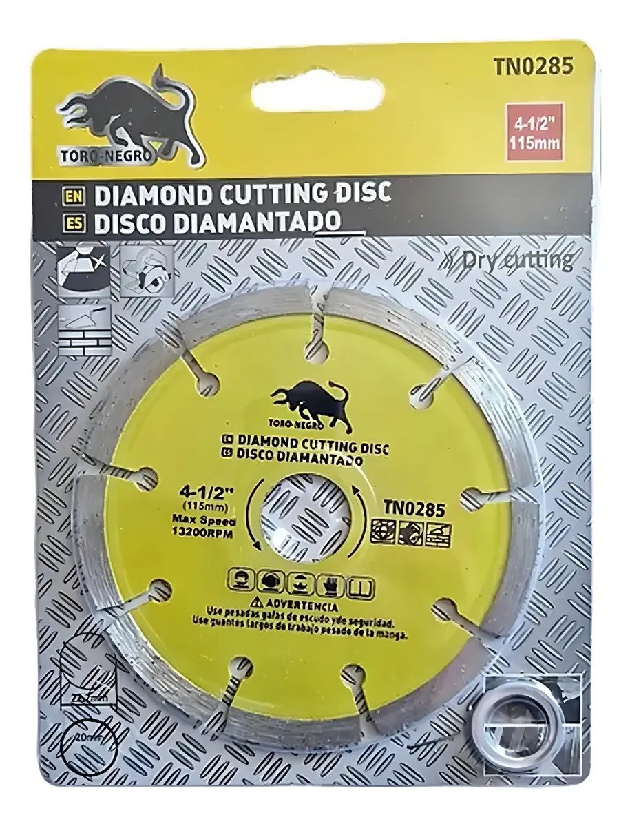 Disco Diamantado Concreto 4 1/2