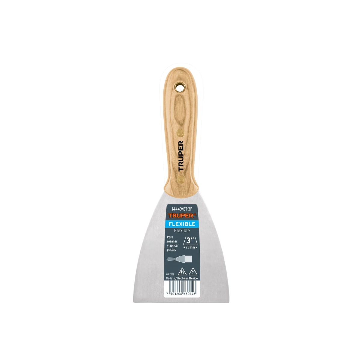 Espátula Flexible Mango Madera TRUPER3