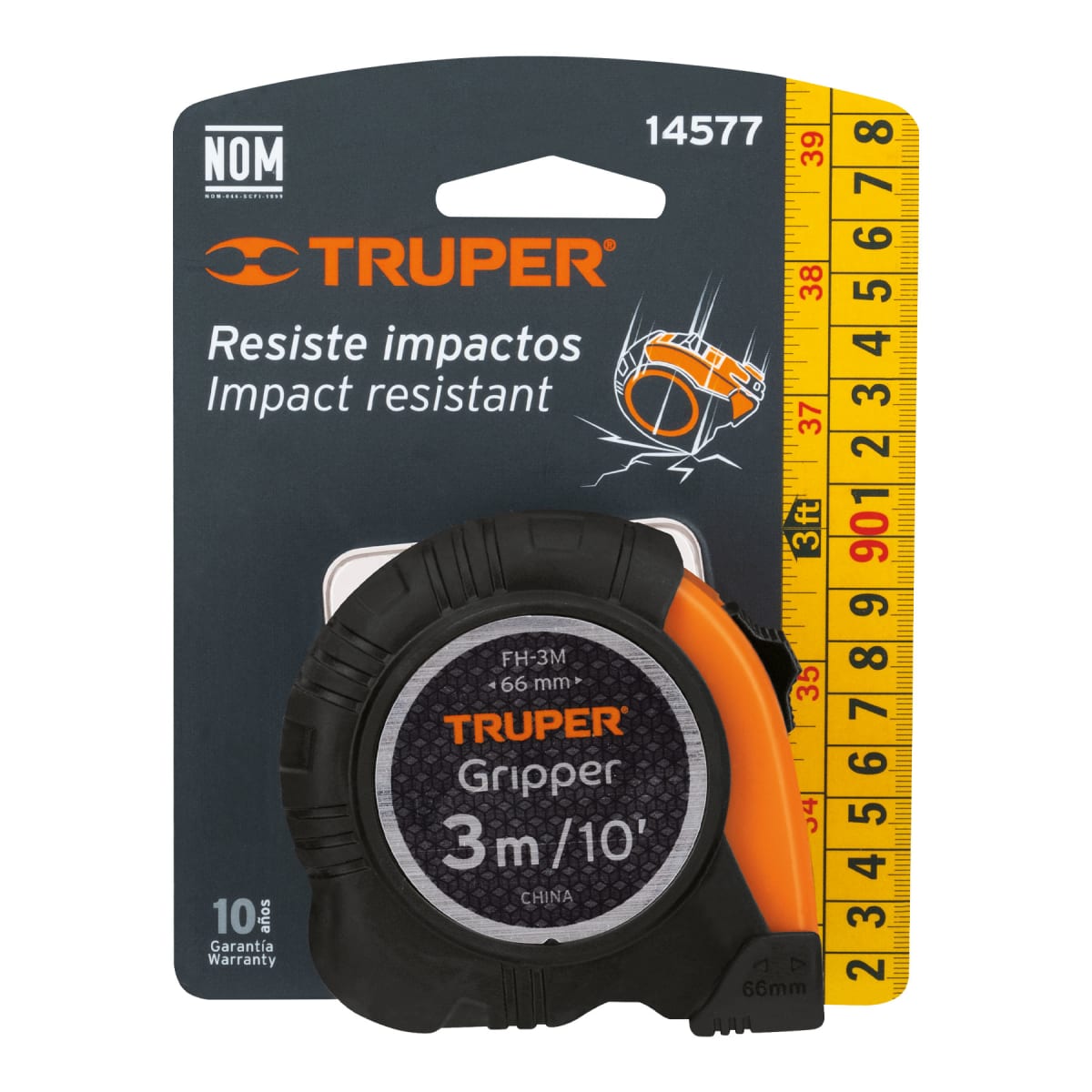 Huincha de Medir Resistente Impacto TRUPER4
