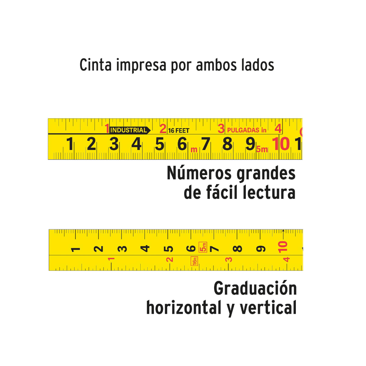 Huincha de Medir Resistente Impacto TRUPER3