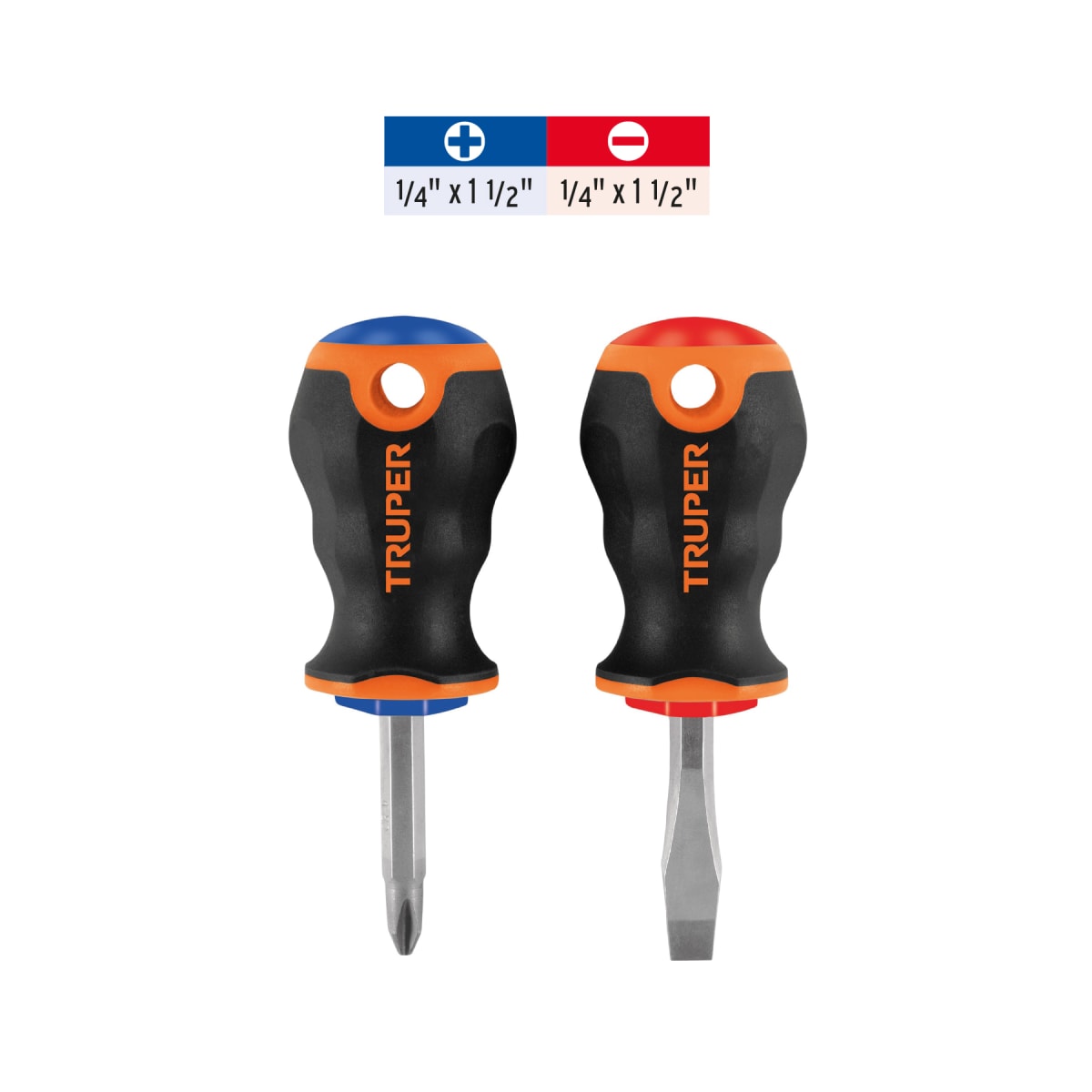 Juego de Destornilladores con Grip 2 Piezas TRUPER3