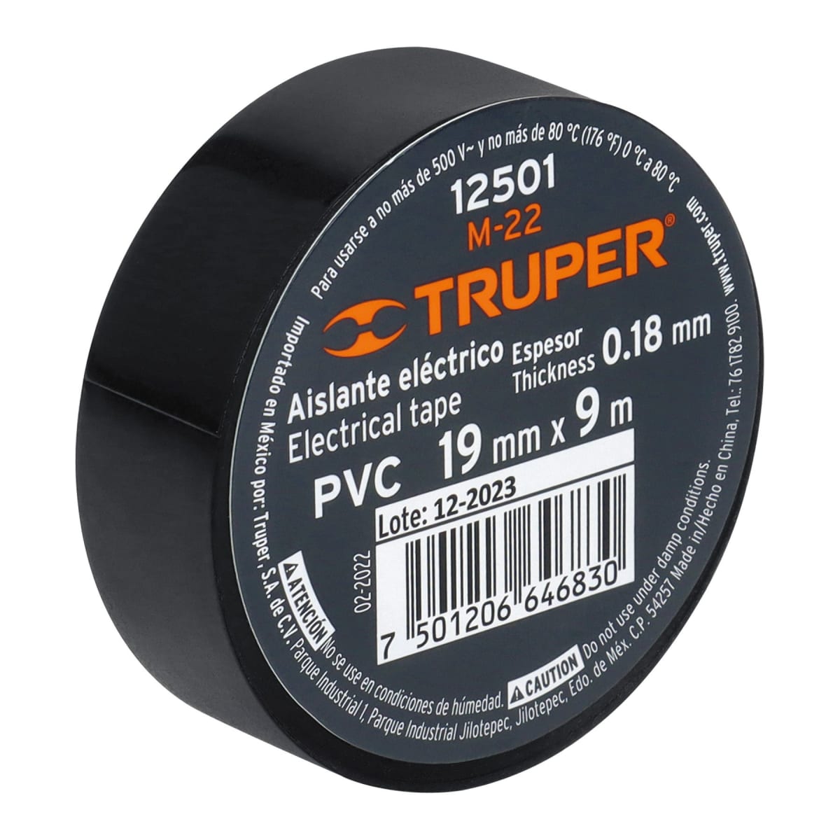 Huincha Aislante Negra TRUPER2