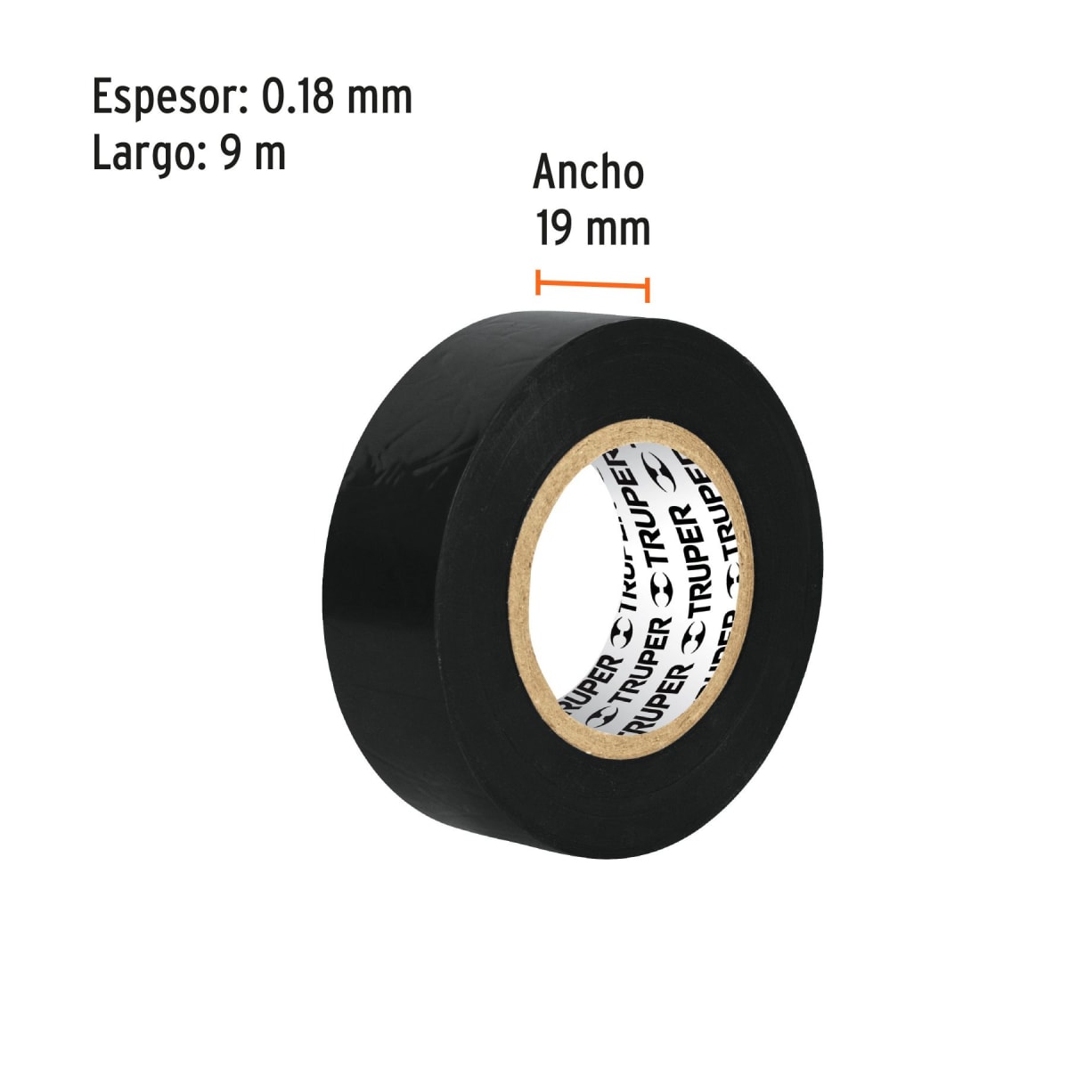 Huincha Aislante Negra TRUPER3