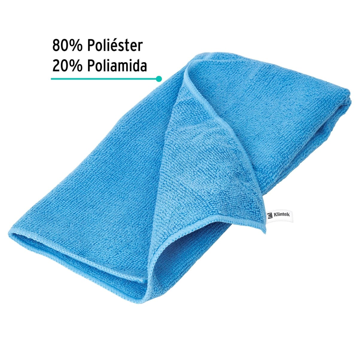 Paño Microfibra 40 X 40 CM KLINTEK3