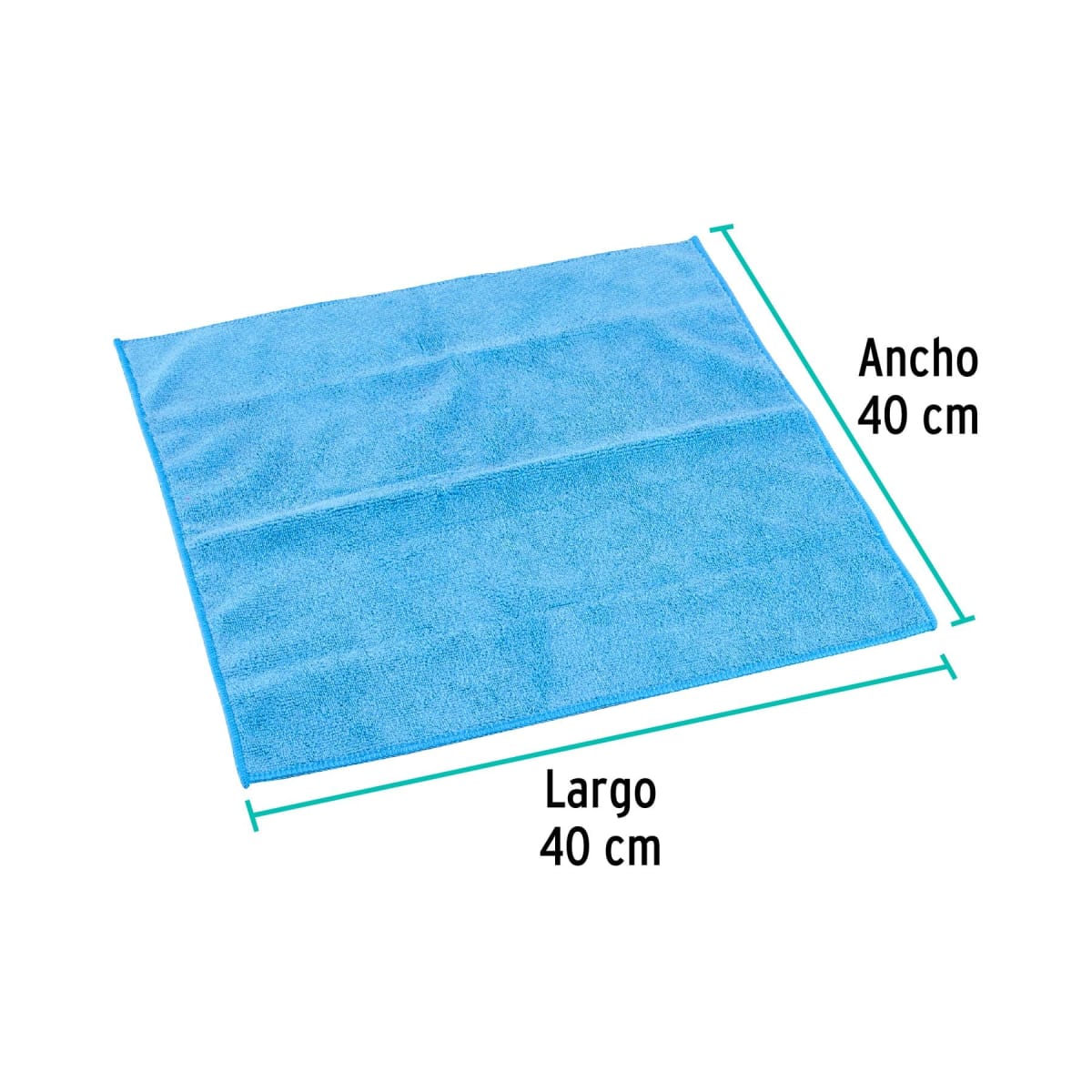 Paño Microfibra 40 X 40 CM KLINTEK4