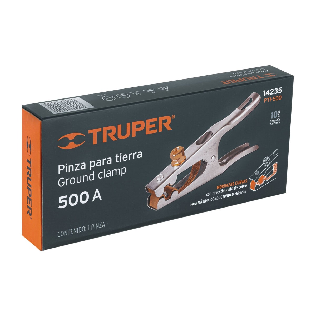 Pinza de Tierra para Soldadora 500A TRUPER3