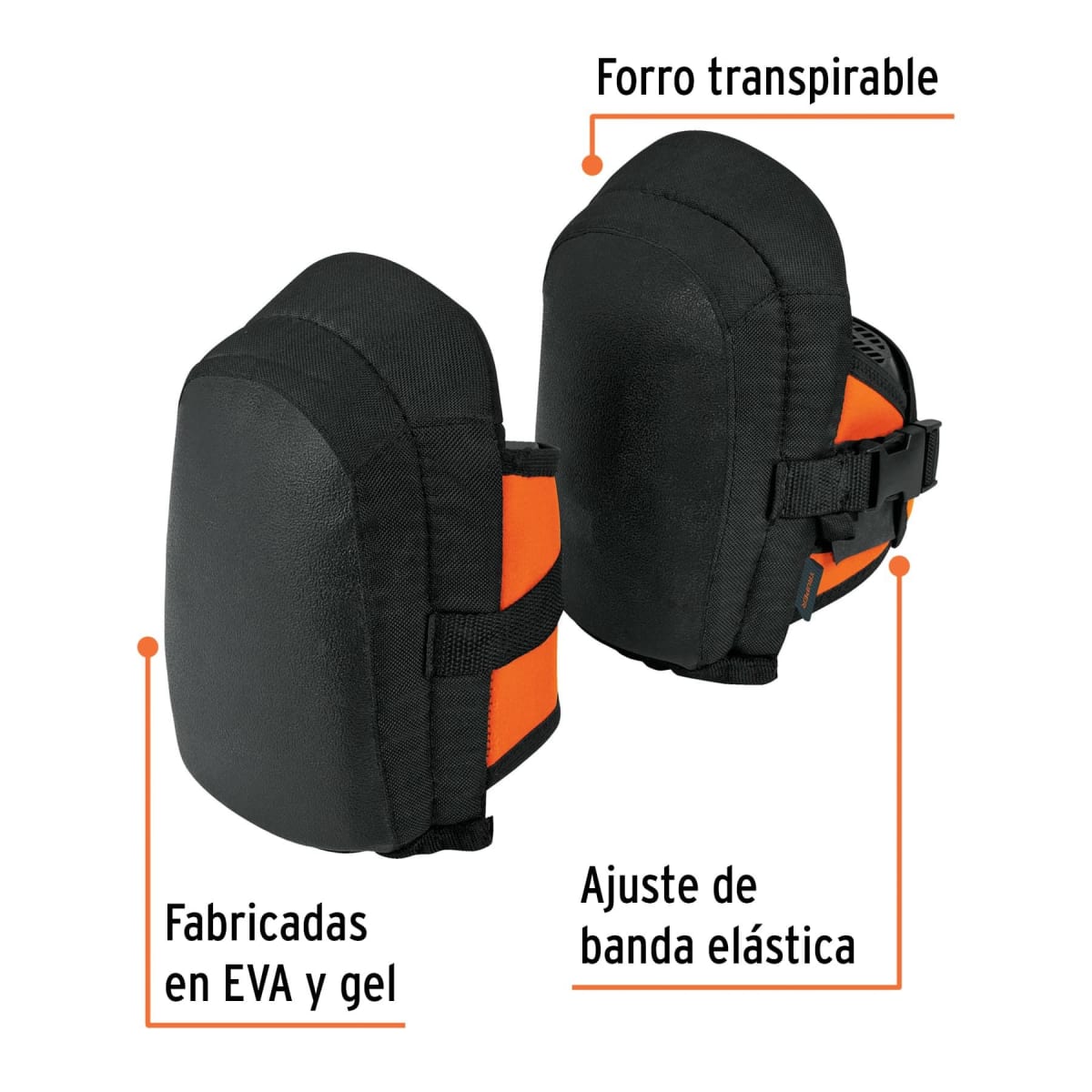 Rodilleras de Gel y EVA TRUPER4