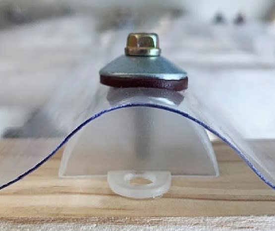 Soporte para Plancha Ondulada Techo 41 x 17 x 23 mm MAMUT2