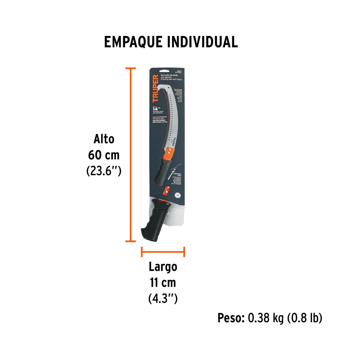 Serrucho de Poda con Gancho TRUPER4