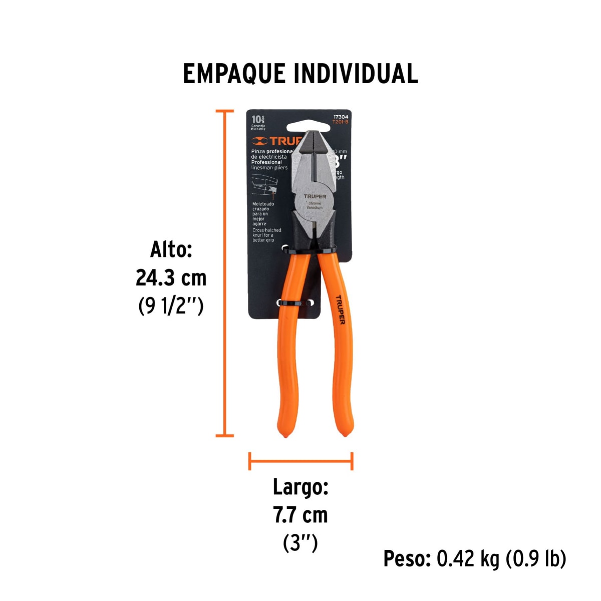 Alicate de Electricista 8