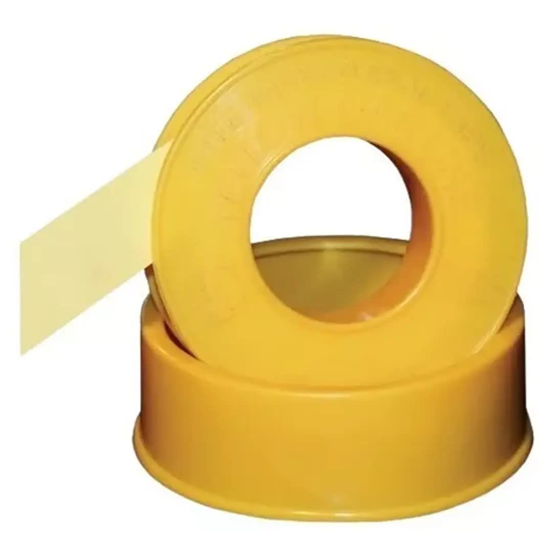 Cinta de Teflón Amarillo Gas 1/2 X 6.6 M HOFFENS2