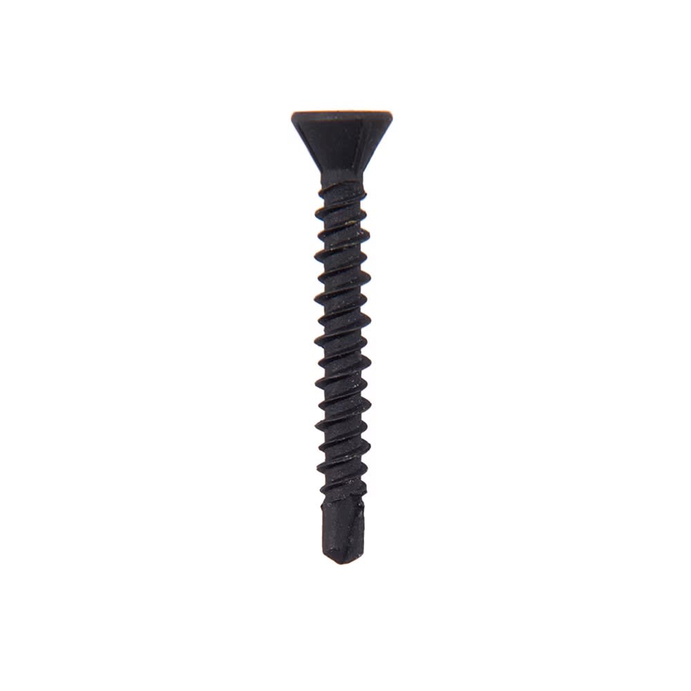 Tornillo Fibrocemento Hilo Punta Broca Fosf. #7(3.9mm)x1 1/4 (100 Un) Mamut1