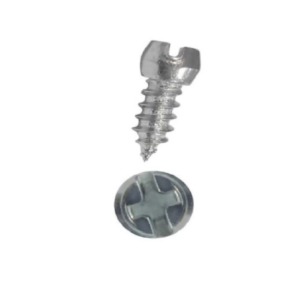 Tornillo Roscalata Cabeza Barril PVC #8(4.2) x 3/8 Mamut 100 Un2