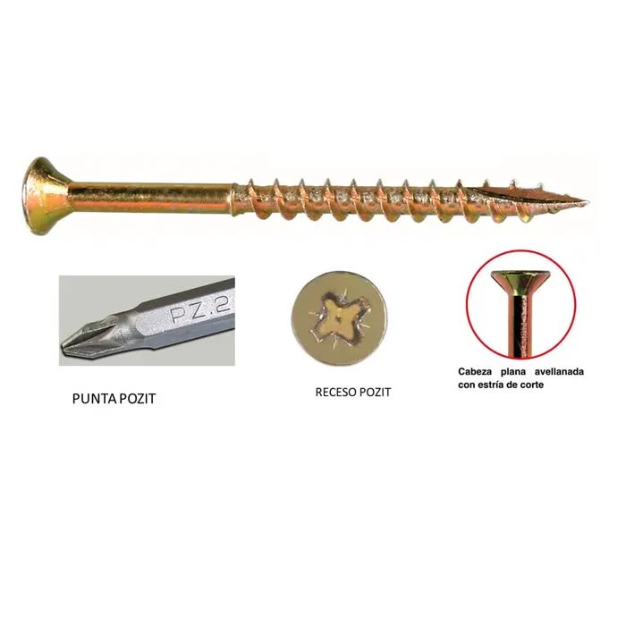 Tornillo Turbo Screw 100 Un IMPORPER3
