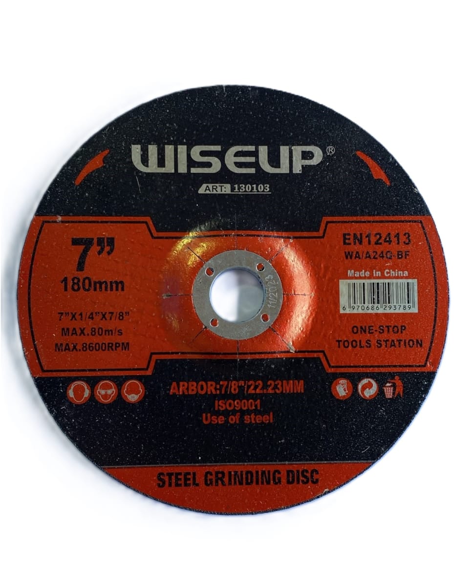 Disco de Desbaste 180 x 6.0 x 22.23 mm WISEUP1