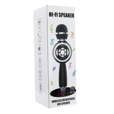 Micrófono karaoke BT RGB 