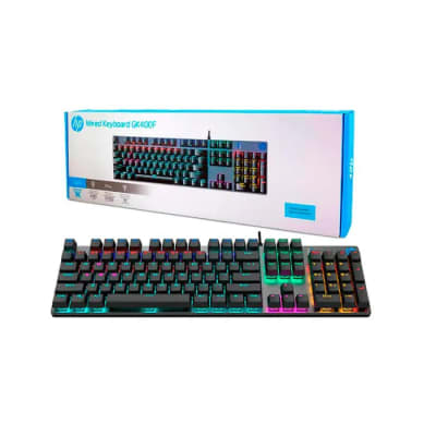 Teclado mecánico RGB HP GK400F