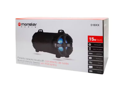 Parlante karaoke Monster BT 518XX1