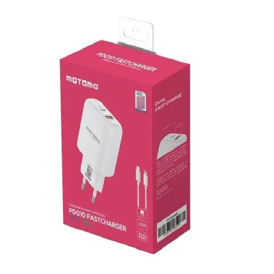 Cargador tipo C a Tipo C Motomo 20W