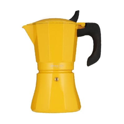CAFETERA PETRA MUSTARD 6 TAZAS
