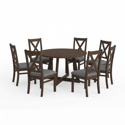 COMEDOR REDONDO TOSCANA 6 SILLAS MUVAL