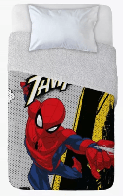 FRAZADA SHERPA SPIDER-MAN
