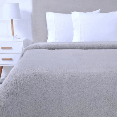 FRAZADA CORDERITO 1.5P