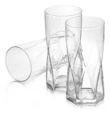 SET 6 VASOS LIBBEY ROMBUS