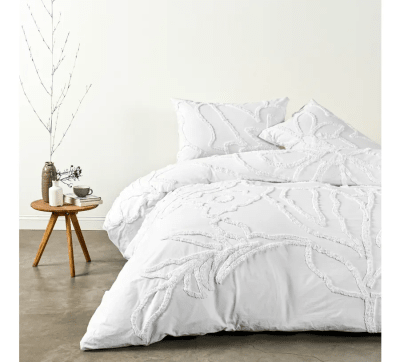 FUNDA PLUMÓN SUPER KING BUDAPEST BLANCO CANNON