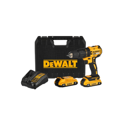 KIT TALADRO PERCUTOR/ATORNILLADOR 20V + ACES DEWALT