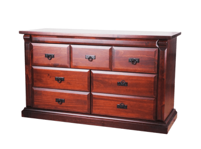 CÓMODA VIENA 7 CAJONES CHOCOLATE