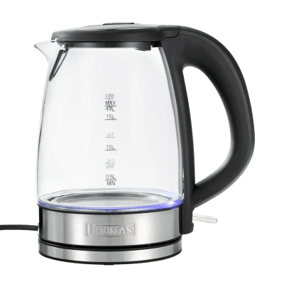 HERVIDOR ELEC. VIDRIO 1.7 LT THOMAS