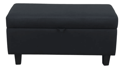BANQUETA PIECERA 90 CM NEGRO