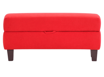 BANQUETA PIECERA 90 CM ROJO