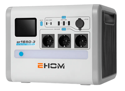 ESTACION DE ENERGIA PORTATIL EP1650 EHOM