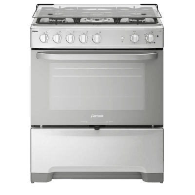 COCINA A GAS 5 PLATOS INOX FENSA