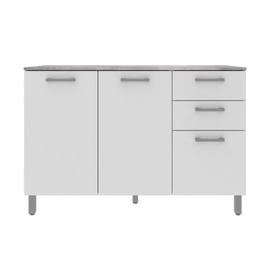 MUEBLE COCINA 2 PUERTAS + 3 CAJONES