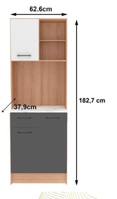 MUEBLE COCINA 3 PUERTAS + 1 CAJON