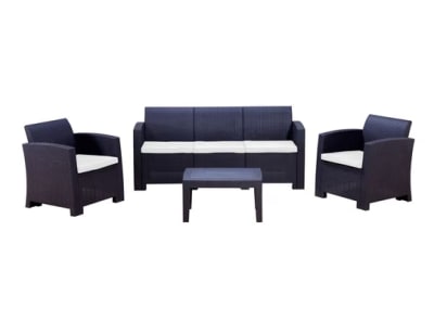 SET TERRAZA MILANO 4 PIEZAS