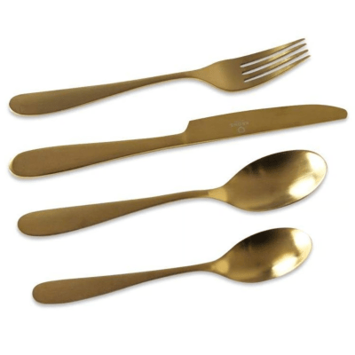 SET CUCHILLERIA 24P GOLD